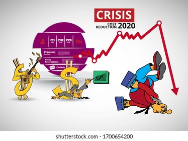 Template for diagram, graph and chart presentation. Vector business concept