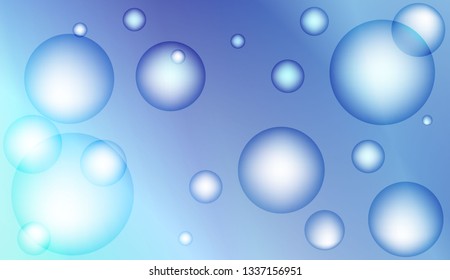 Template with drops. For creative templates, cards, color covers set. Vector illustration
