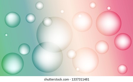 Template with drops. For creative templates, cards, color covers set. Vector illustration