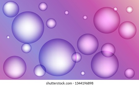 Template with drops. For creative templates, cards, color covers set. Vector illustration