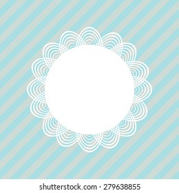 Template of elegant greeting card. 