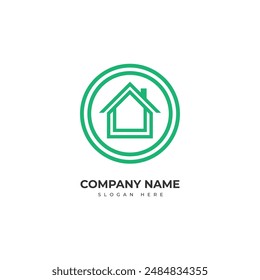 Template for Elegant Home Logo Design