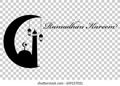 Template or Element Design for Islam Big Day, Ramadhan Kareem