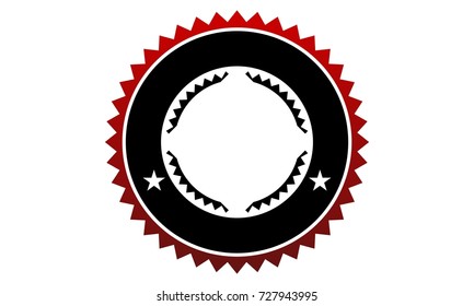 Template Emblem Blank 