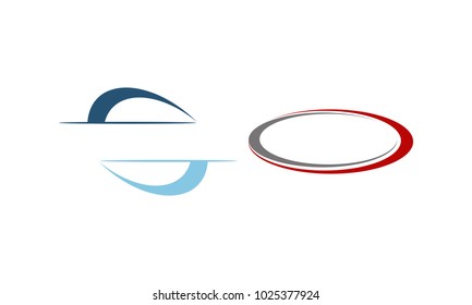 Template Emblem Blank Set