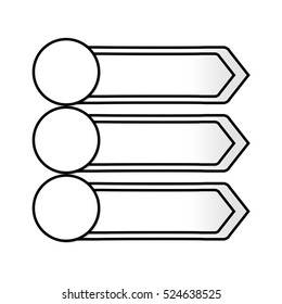 template empty infographic icon vector illustration graphic design