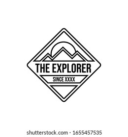 Template The Explorer Logo For your Company