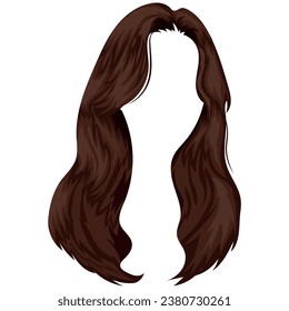 Premium Vector  A sketch art simple hand drawing of a girl with long hair  illustration