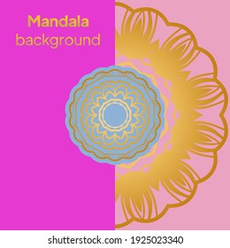 Plantilla con fondo floral. Diseño de ilustración de vector