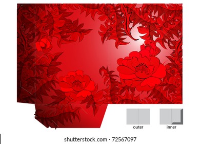 Template for folder design