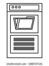 template with folder document