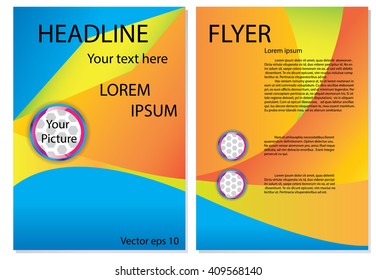 A template is a form, mold, or pattern used as a guide to making something such as cover layout or booklet.