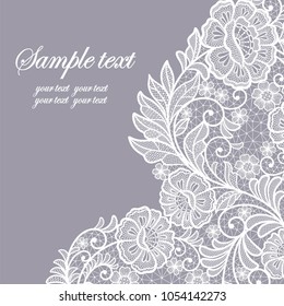 Template frame  design for card.