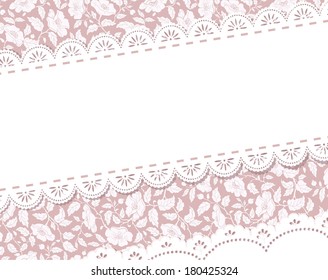 Template  frame design  for card..
