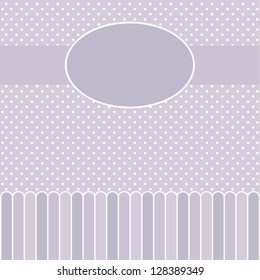 Template frame design for greeting