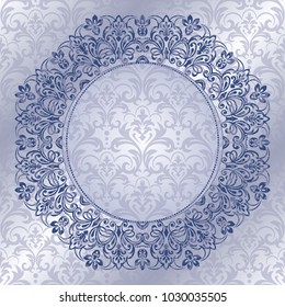 Template frame design for greeting card, vector Illustration