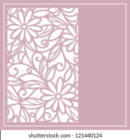 Template  frame  design for greeting card