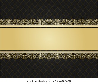 Template frame design for greeting card
