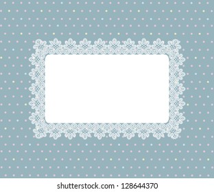 Template  frame design for greeting card,