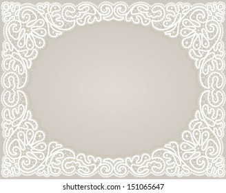 Template  frame  design for greeting card