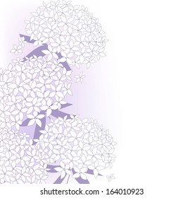 Template frame  design for greeting card. 