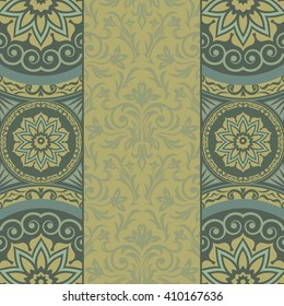 Template frame design for greeting card, vector Illustration