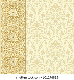 Template frame design for greeting card, vector Illustration