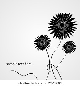 Template frame design for greeting card