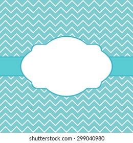 Template frame design for holiday card. 