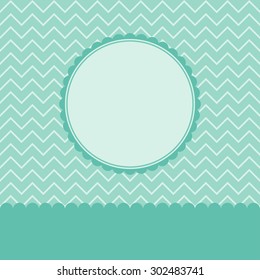 Template frame design for holiday card. 