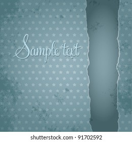 Template frame design for various purposes, old retro style, vector background illustration