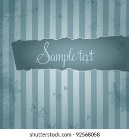 Template frame design for various purposes, old retro style, vector background illustration