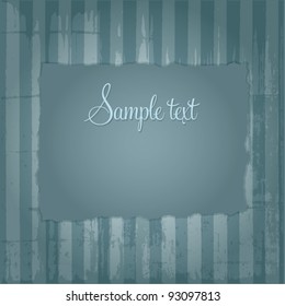 Template frame design for various purposes, old retro style, vector background illustration