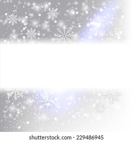 Template frame design for xmas card 