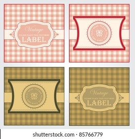Template frames design for greeting card