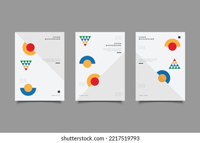template geometric cover background for your cover background