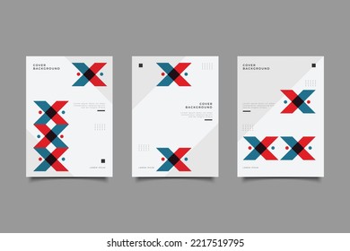 template geometric cover background for your cover background