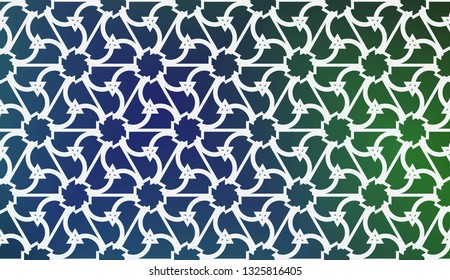 Template With Geometric Pattern. Vector Illustration. Triangles Style. Colorful Gradient Background.