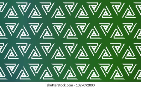 Template With Geometric Pattern. Vector Illustration. Triangles Style. Colorful Gradient Background.