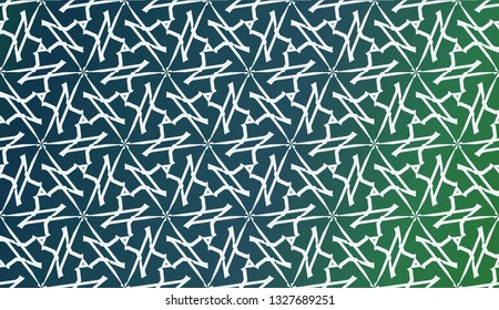 Template With Geometric Pattern. Vector Illustration. Triangles Style. Colorful Gradient Background.
