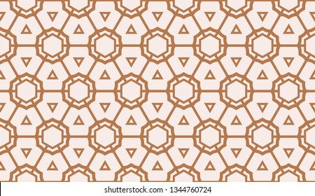 Template with geometric pattern. Vector Seamless illustration. Triangles style