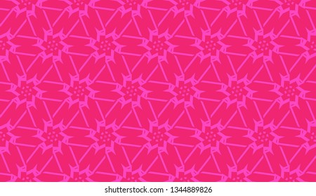 Template with geometric pattern. Vector Seamless illustration. Triangles style