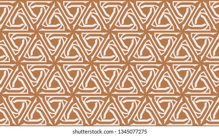 Template with geometric pattern. Vector Seamless illustration. Triangles style