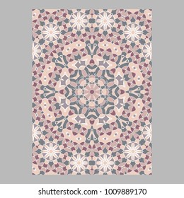 Template for greeting and business cards, brochures, covers. Oriental pattern. Mandala. Wedding invitation, save the date, RSVP. Arabic, Islamic, moroccan, asian, indian, african motifs.
