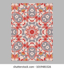 Template for greeting and business cards, brochures, covers. Oriental pattern. Mandala. Wedding invitation, save the date, RSVP. Arabic, Islamic, moroccan, asian, indian, african motifs.
