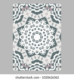 Template for greeting and business cards, brochures, covers. Oriental pattern. Mandala. Wedding invitation, save the date, RSVP. Arabic, Islamic, moroccan, asian, indian, african motifs.
