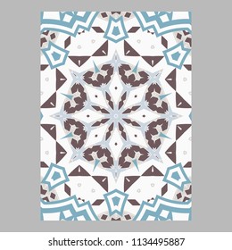 Template for greeting and business cards, brochures, covers. Oriental pattern. Mandala. Wedding invitation, save the date, RSVP. Arabic, Islamic, moroccan, asian, indian, african motifs.
