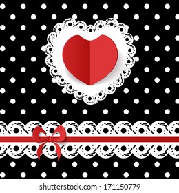 template of the greeting card