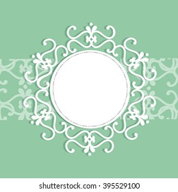 template for greeting card