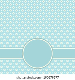 Template greeting card for congratulations on a holiday